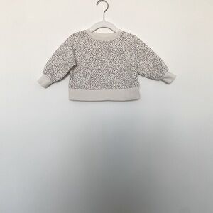 Carters toddler cheetah print sweatshirt